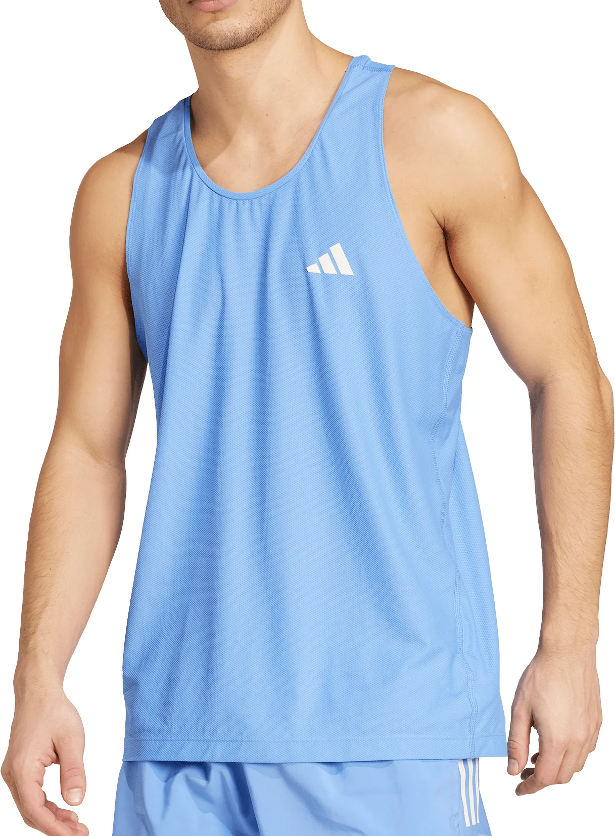 adidas Own The Run Mens Running Vest - Blue
