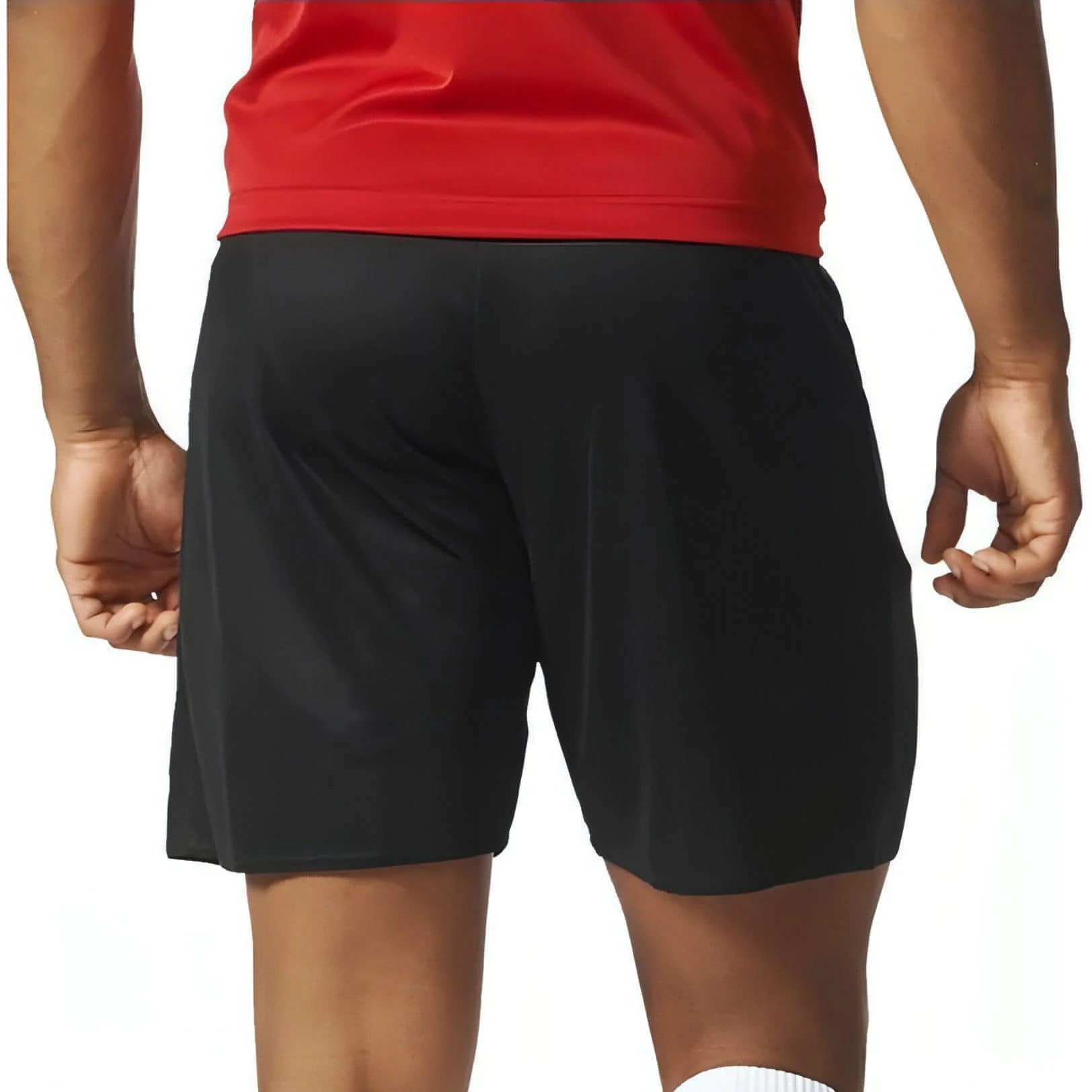 adidas Parma 16 Mens Football Shorts - Black - Image 2