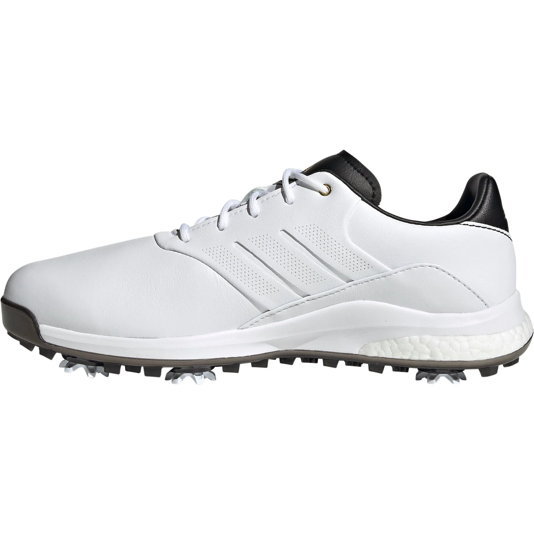 adidas Performance Classic Mens Golf Shoes - White - Image 3