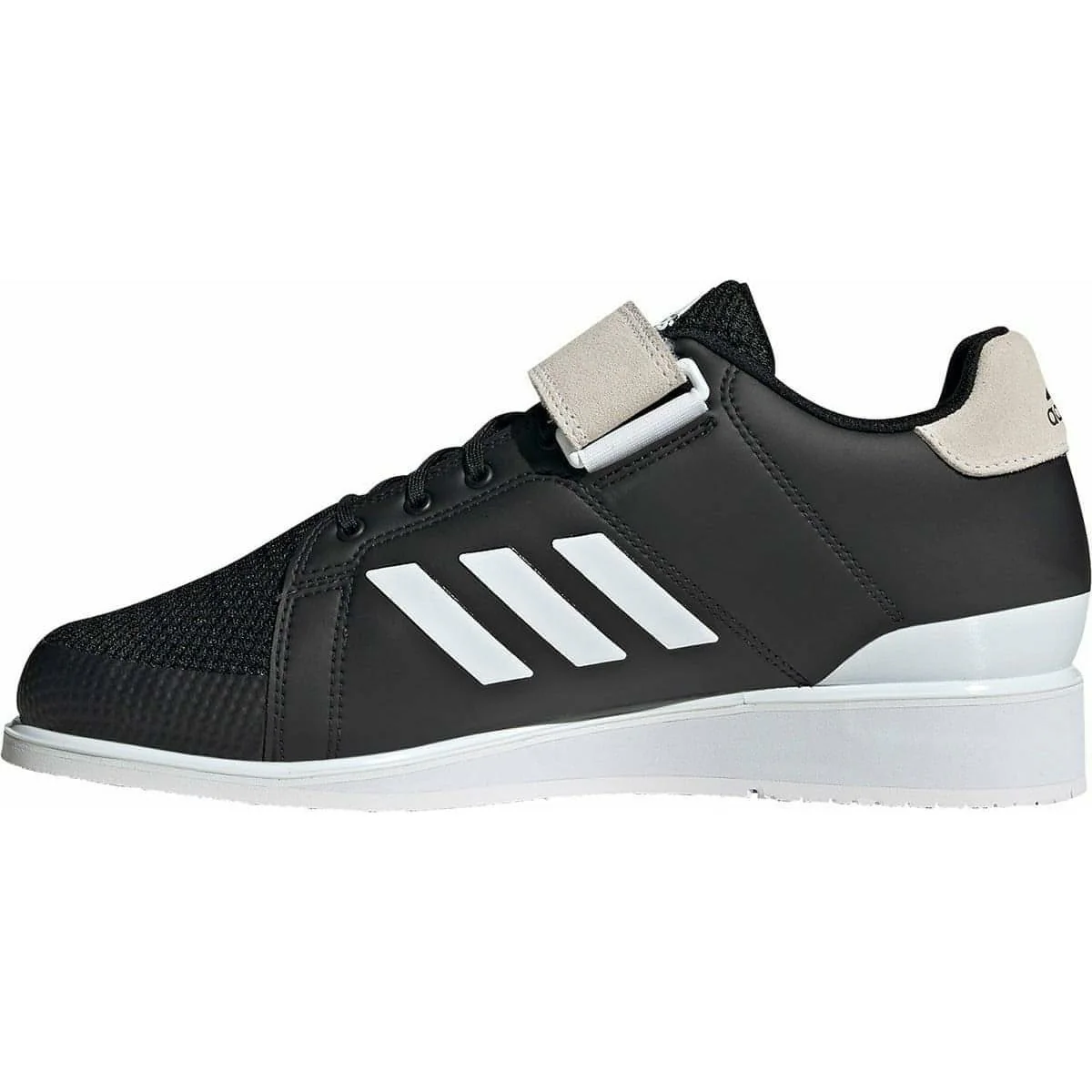 adidas Power Perfect 3 Weightlifting Shoes - Black - Image 3