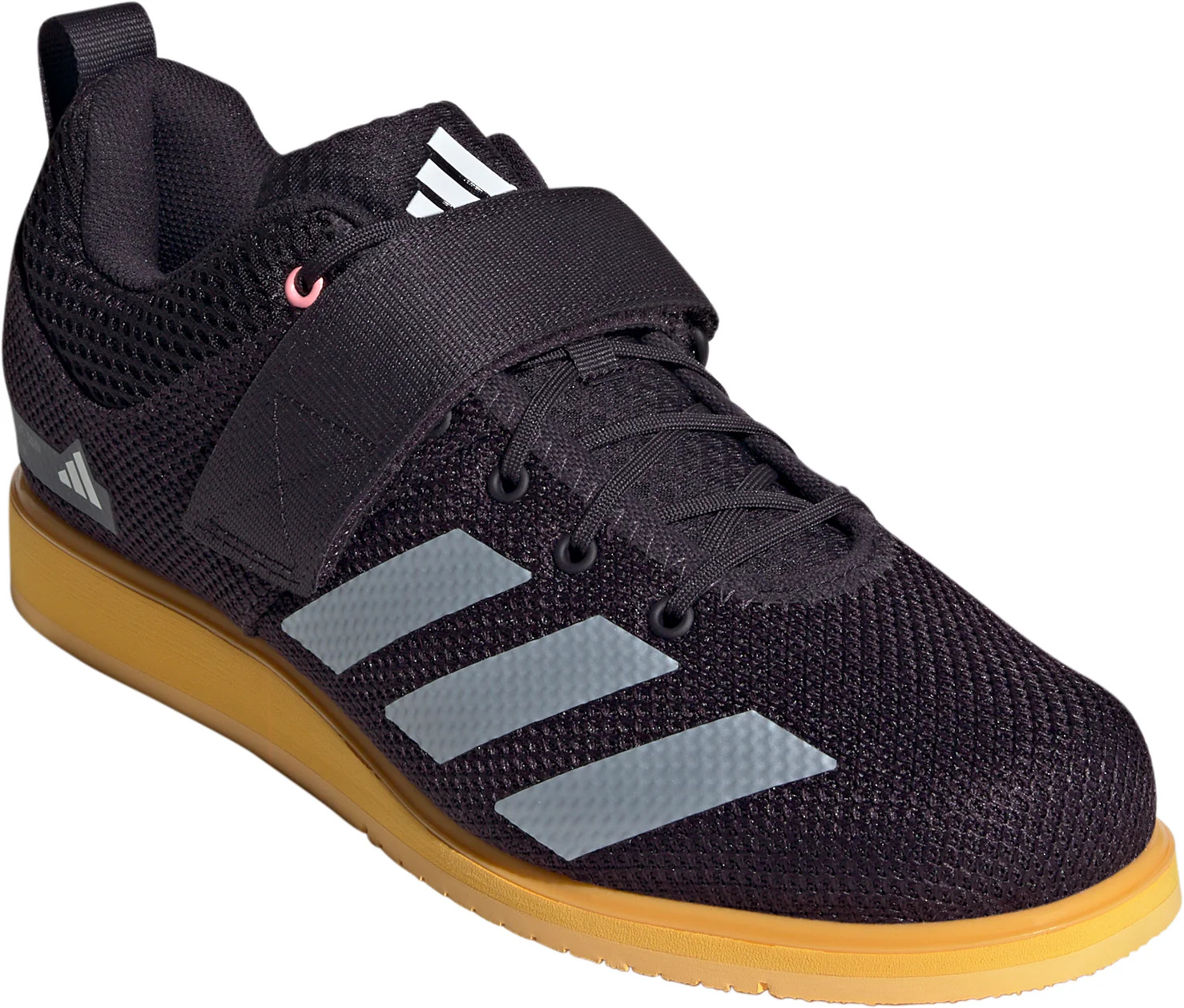 adidas Powerlift 5 Mens Weightlifting Shoes - Black - Image 6