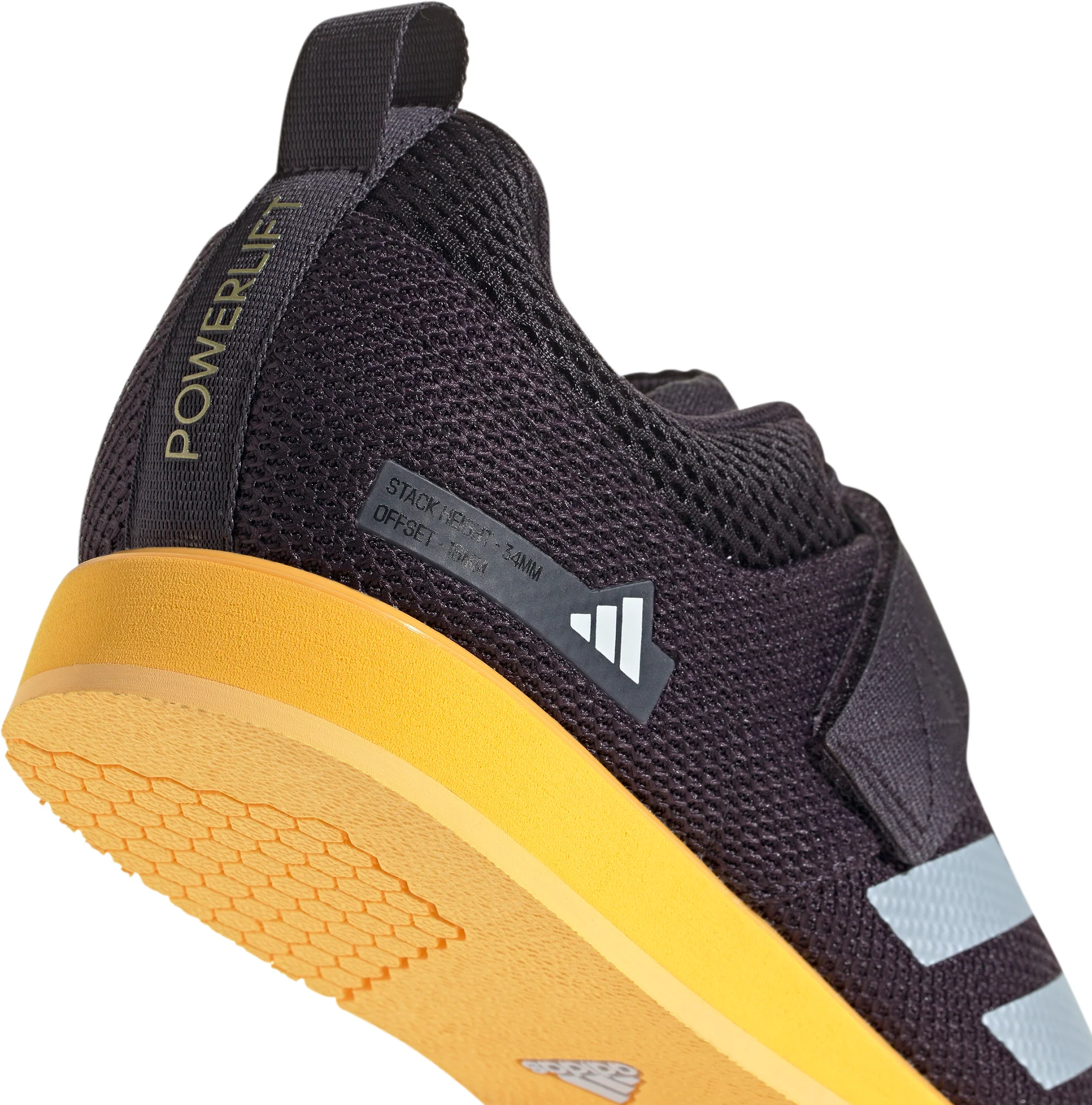 adidas Powerlift 5 Mens Weightlifting Shoes - Black - Image 8