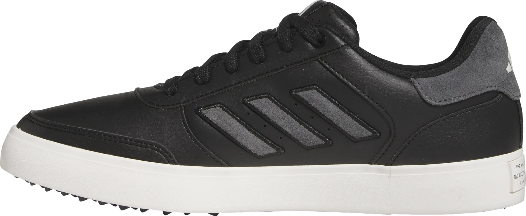 adidas RetroCross 24 Spikeless Golf Shoes - Black - Image 3