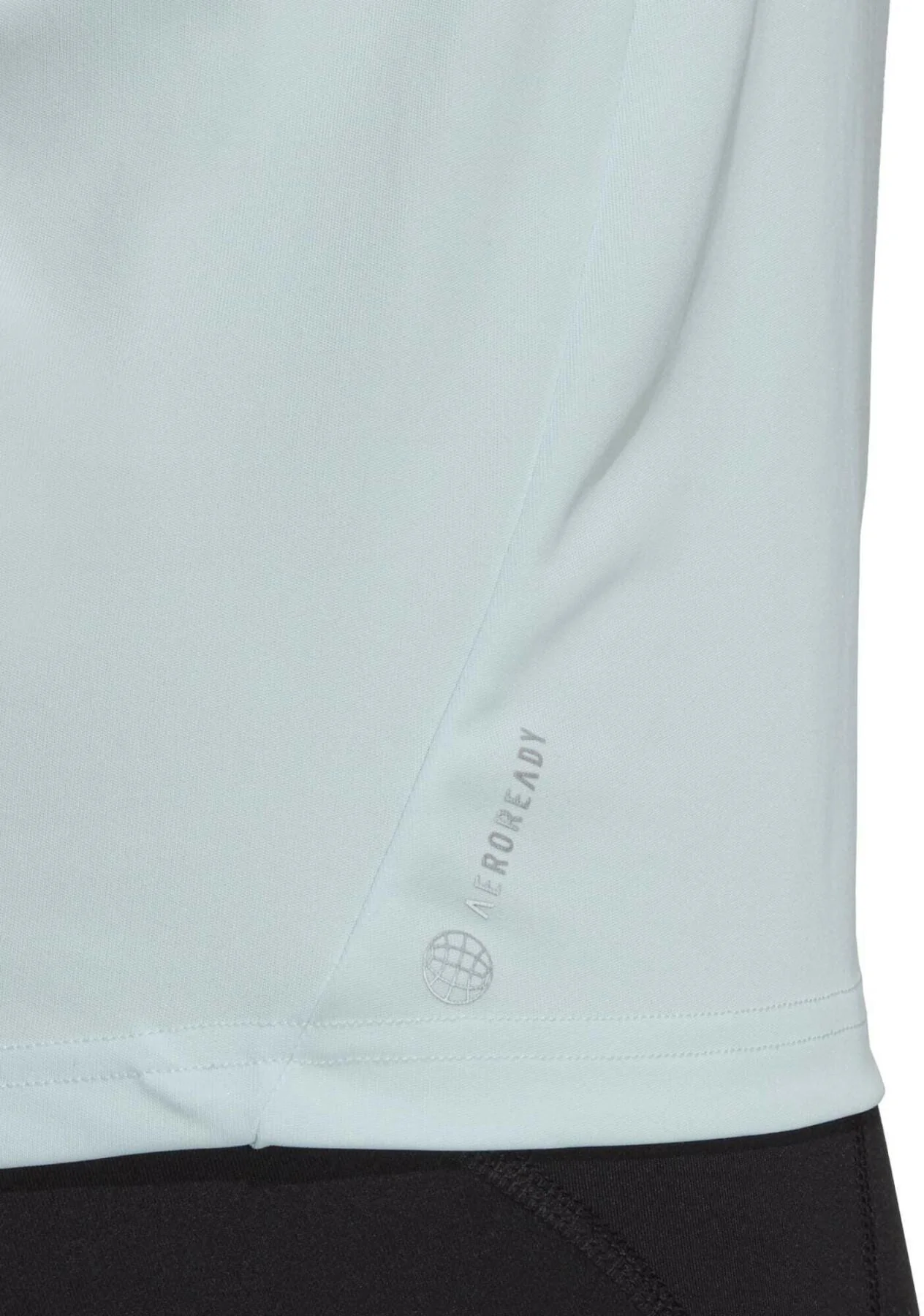 adidas Run It Short Sleeve Womens Running Top - Blue - Image 4