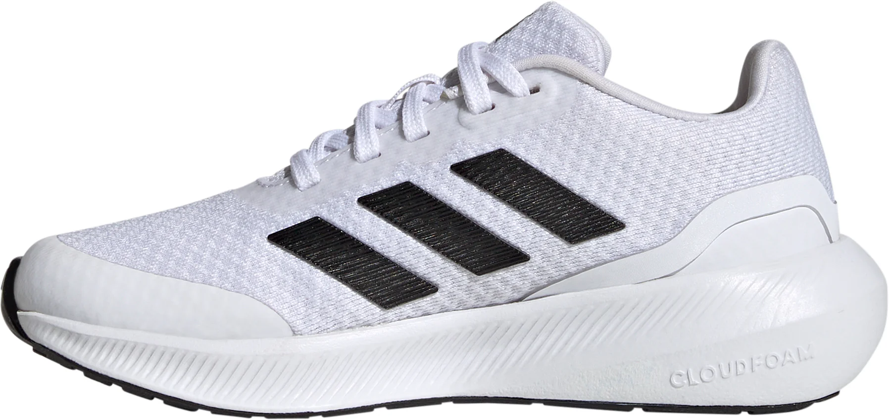 adidas Runfalcon 3.0 Junior Running Shoes - White - Image 3