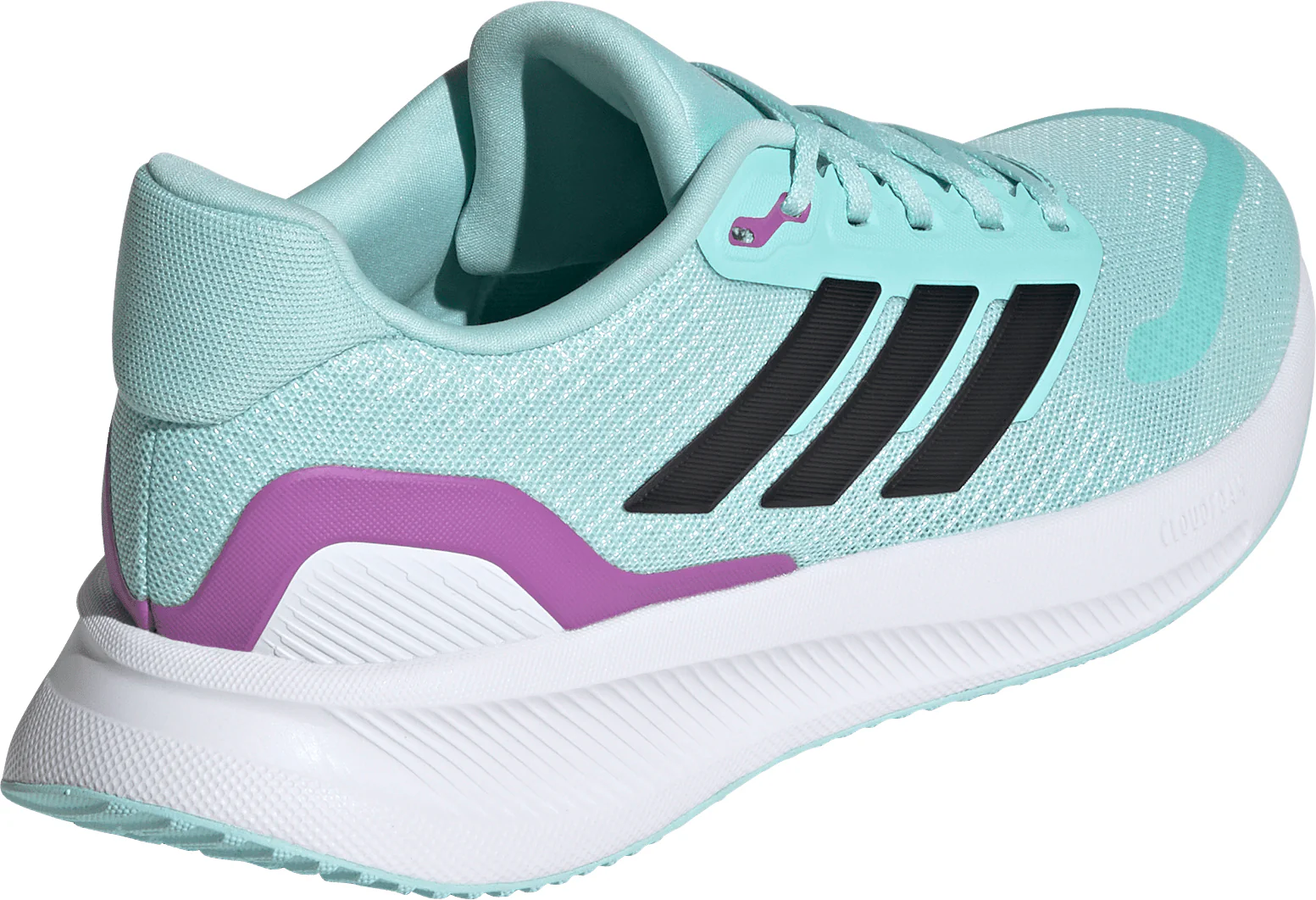 adidas RunFalcon 4 Womens Running Shoes - Green - Image 5