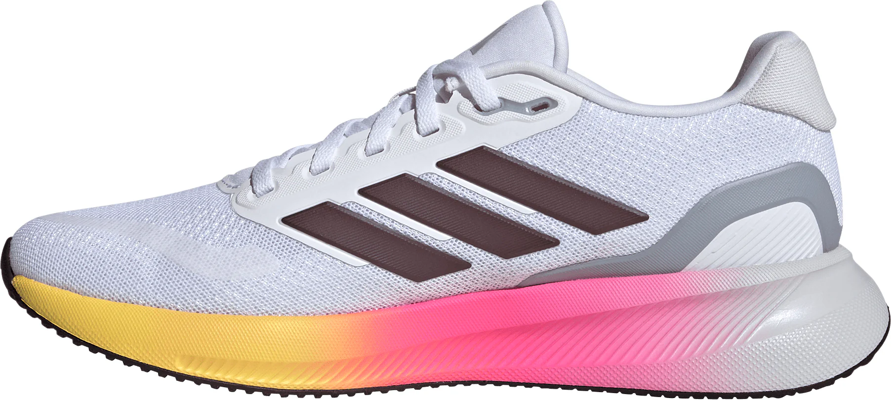 adidas RunFalcon 4 Womens Running Shoes - White - Image 3