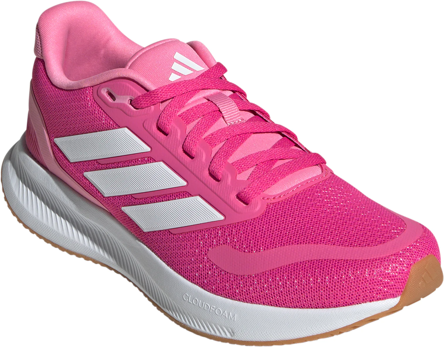 adidas RunFalcon 5 Junior Running Shoes - Pink - Image 6