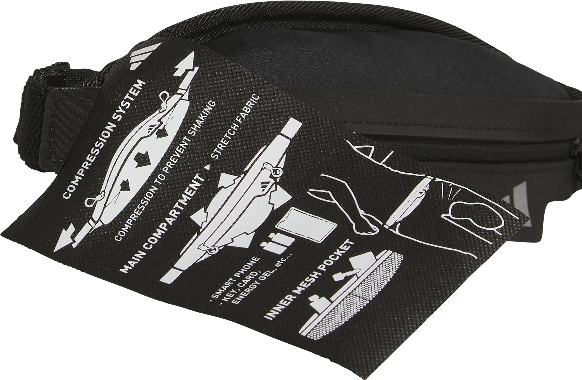 adidas Running Belt - Black - Image 5