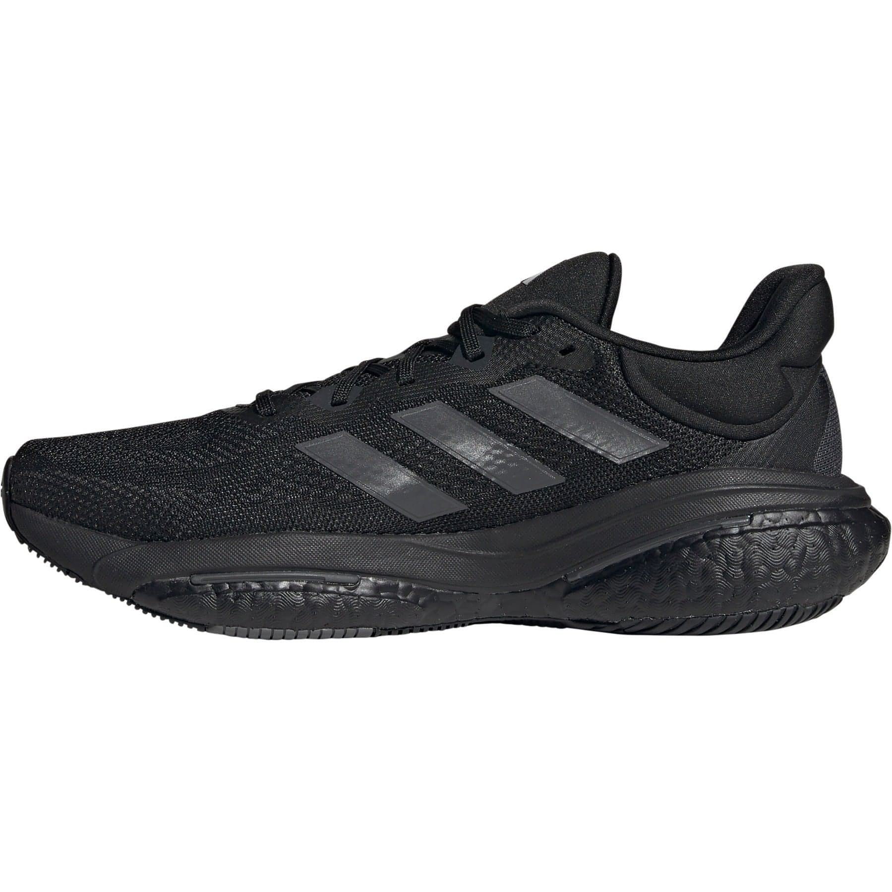 adidas SolarGlide 6 Mens Running Shoes - Black - Image 3