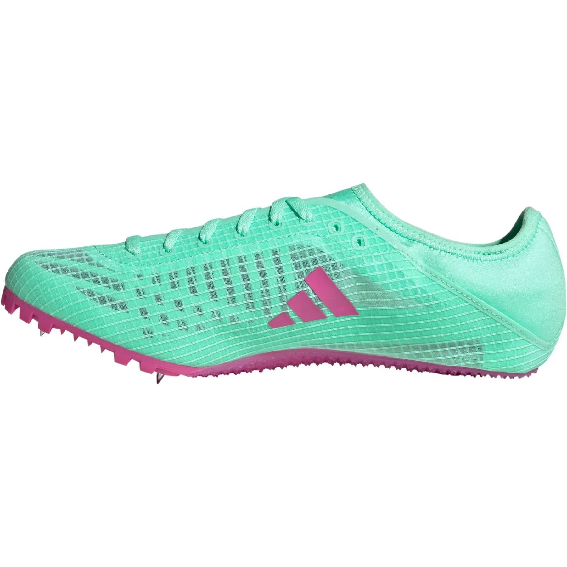 adidas Sprintstar Running Spikes - Green - Image 3