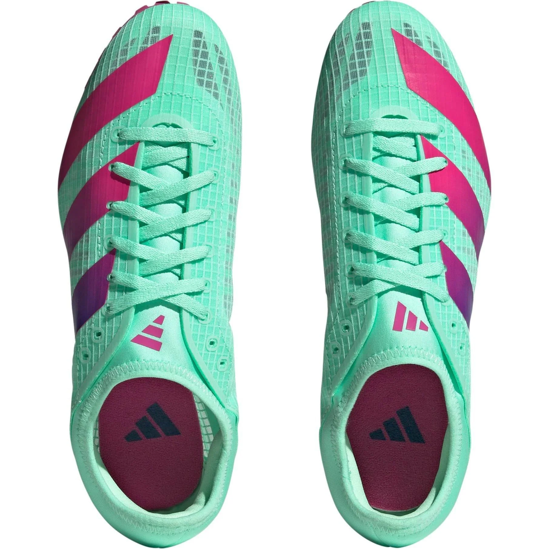 adidas Sprintstar Running Spikes - Green - Image 4