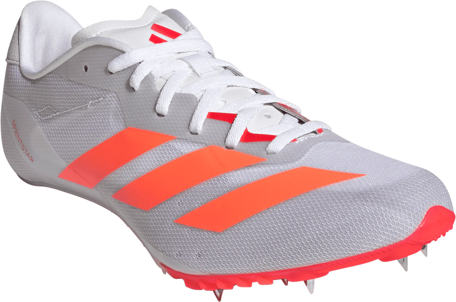 adidas Sprintstar Running Spikes - White - Image 6