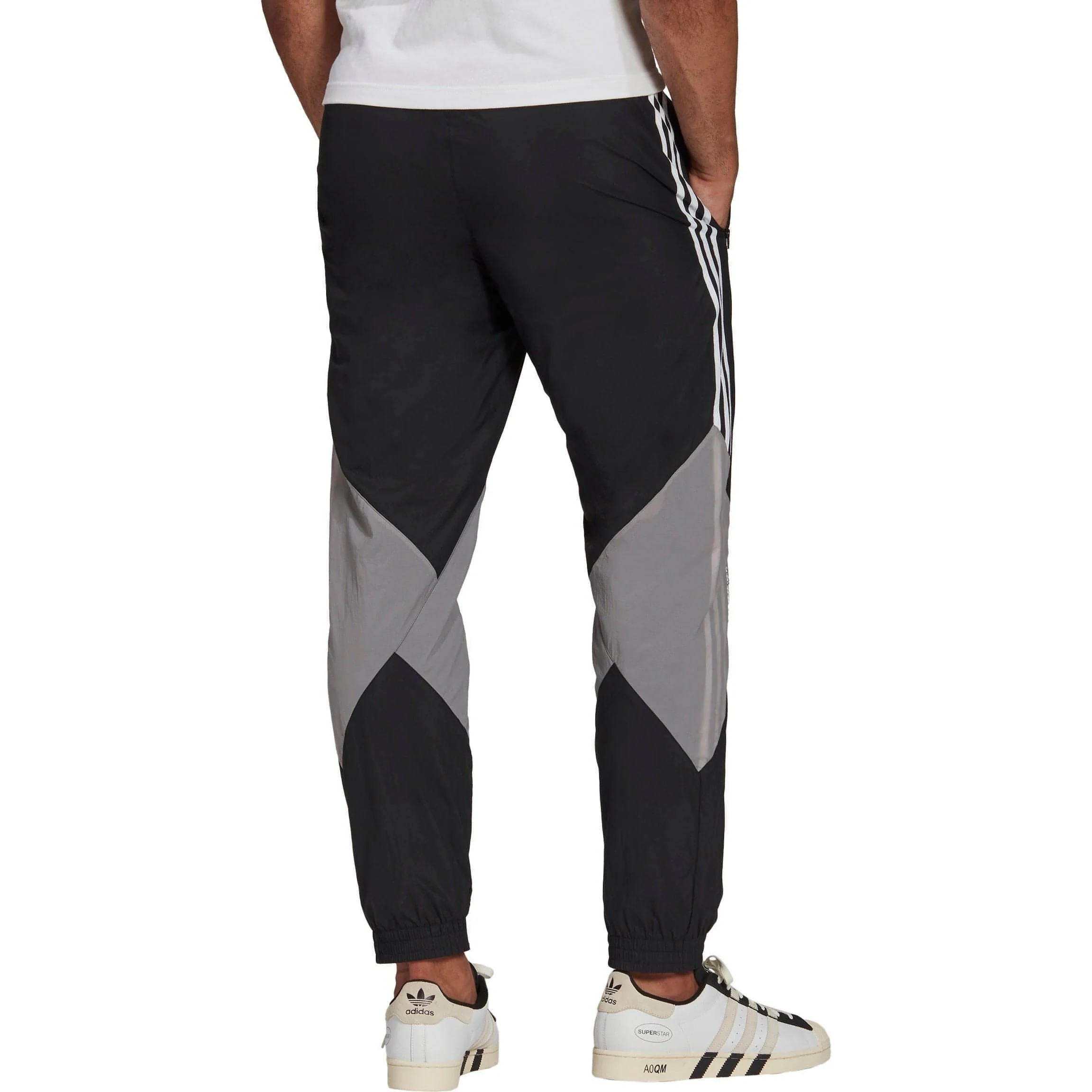 adidas SPRT Lightning Mens Track Pants - Black - Image 2