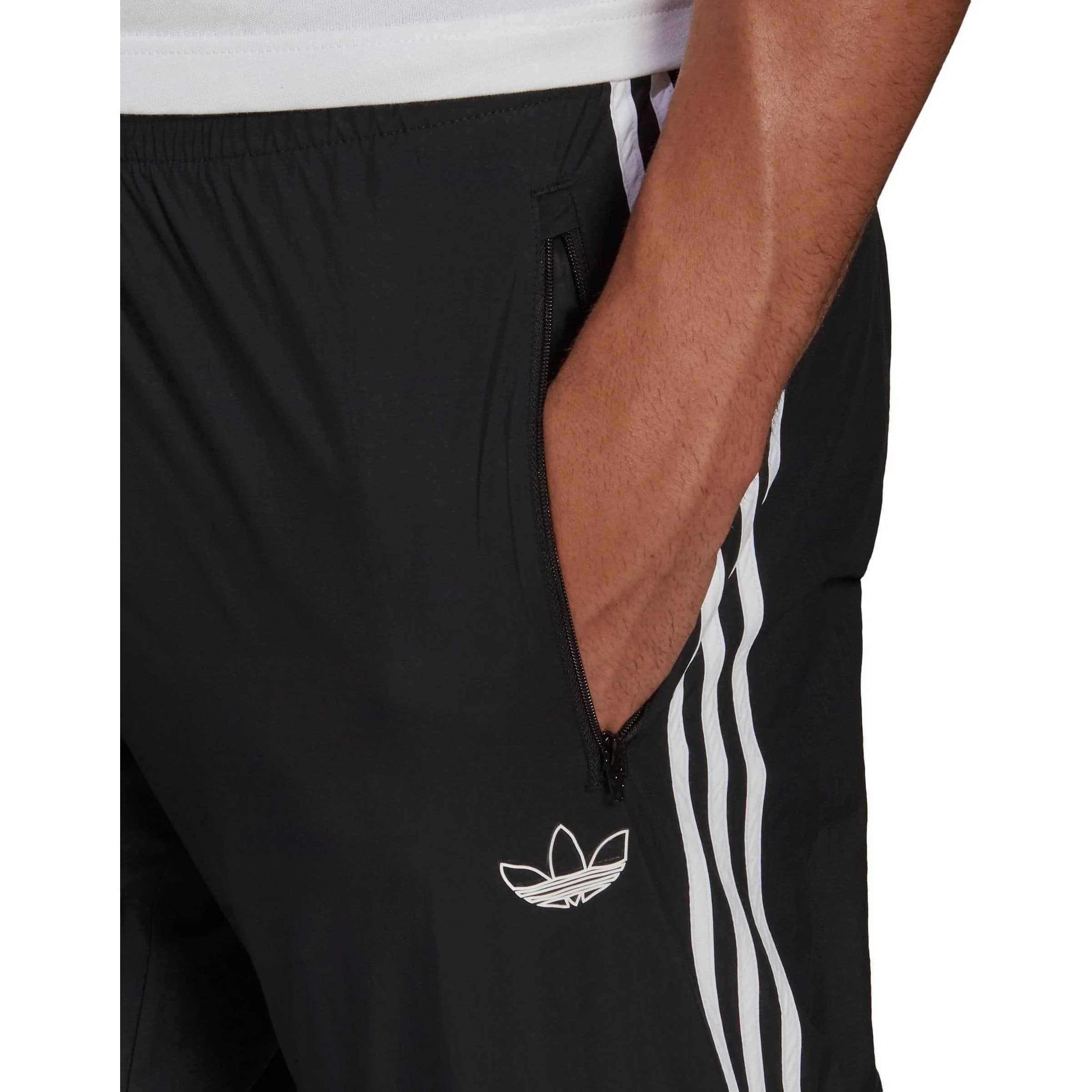 adidas SPRT Lightning Mens Track Pants - Black - Image 6