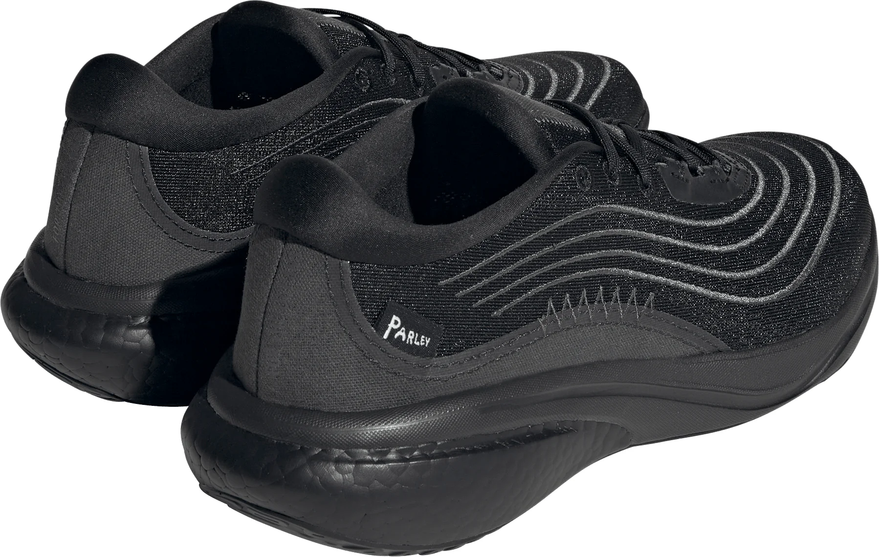 adidas Supernova 2.0 X Parley Mens Running Shoes - Black - Image 5