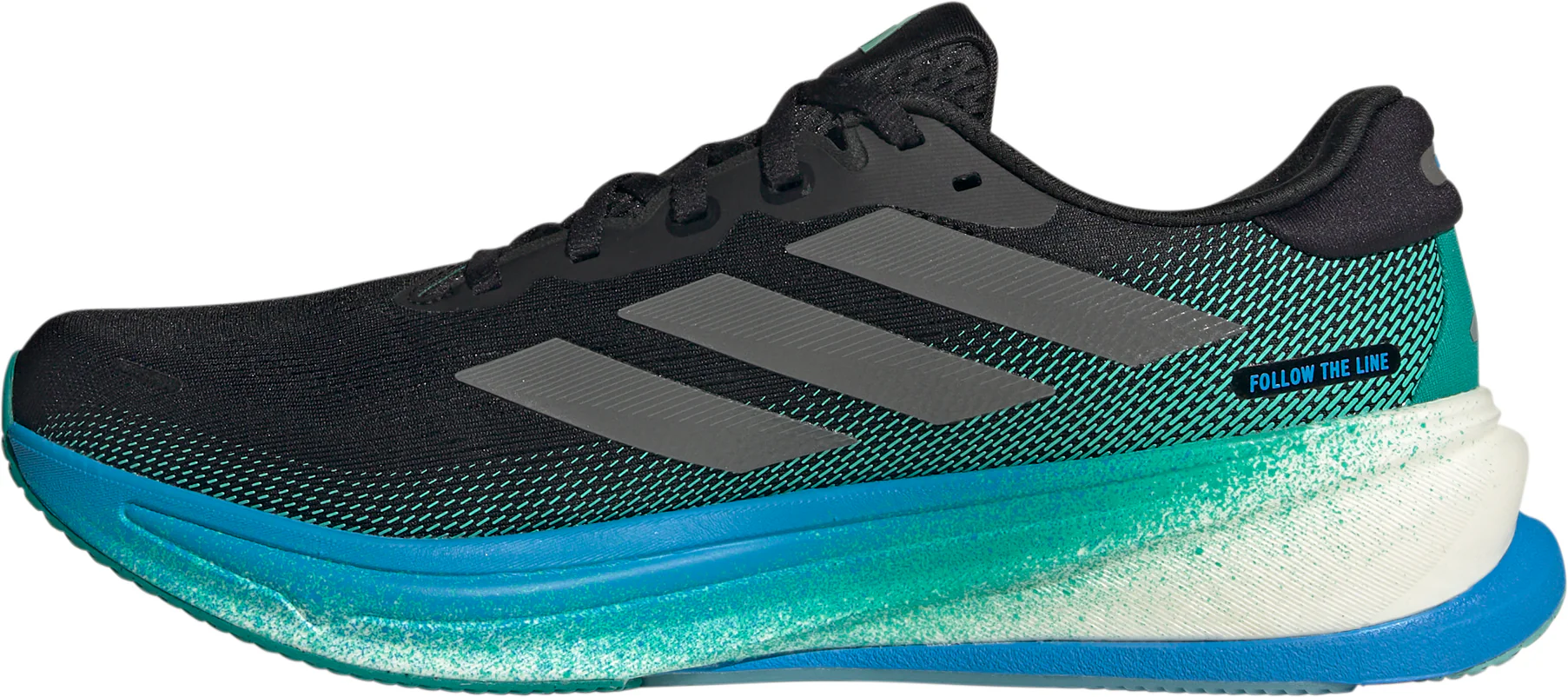 adidas Supernova Rise 2 Mens Running Shoes - Black - Image 2