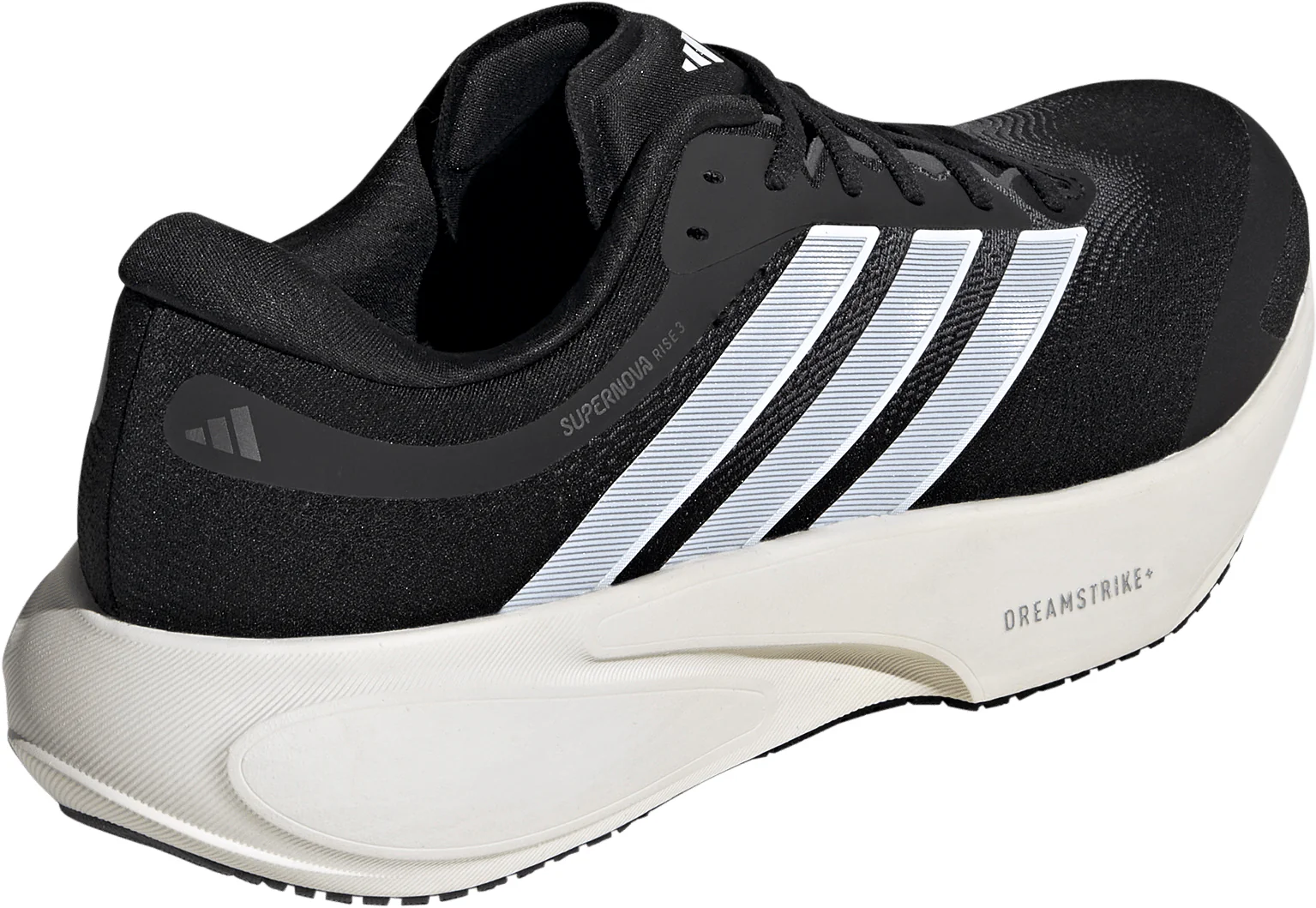 adidas Supernova Rise 3 WIDE FIT Mens Running Shoes - Black - Image 5