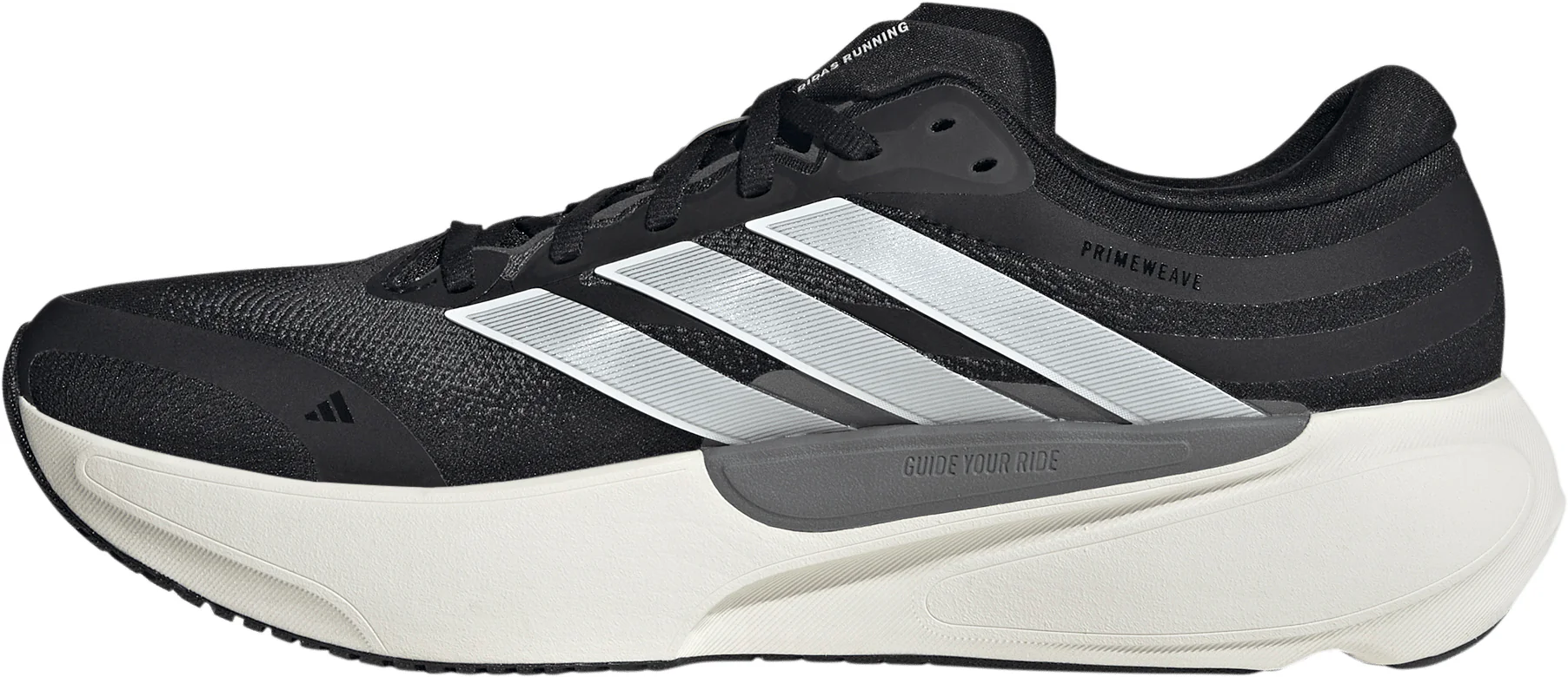 adidas Supernova Solution 3 Mens Running Shoes - Black - Image 3