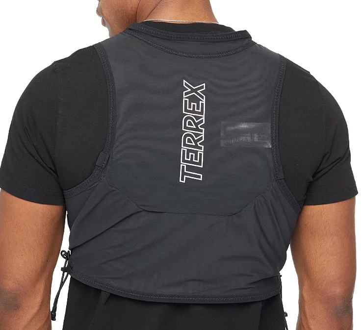 adidas Terrex 5L AeroReady Trail Running Vest Backpack - Black - Image 4
