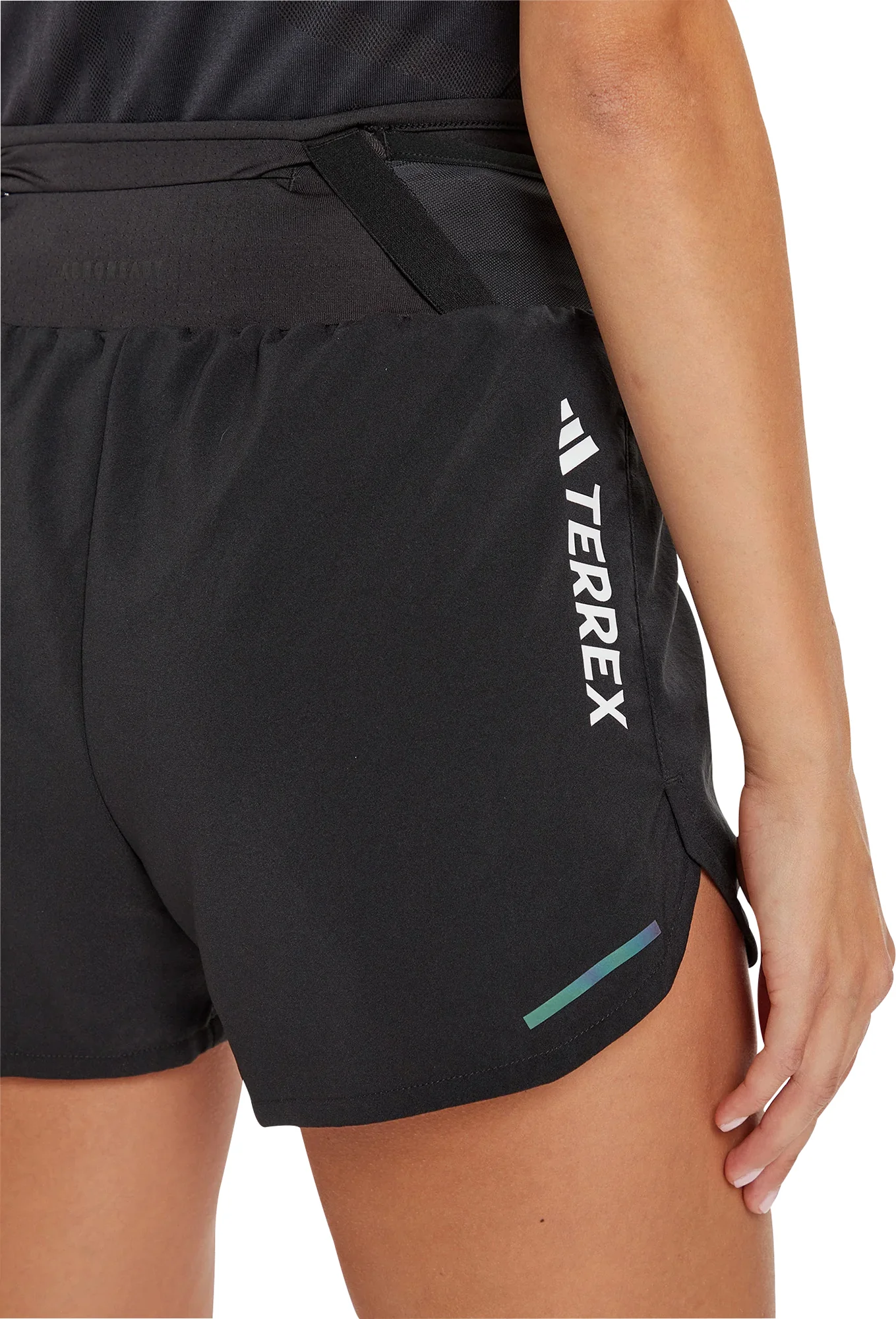 adidas Terrex Agravic 3 Inch Womens Running Shorts - Black - Image 4