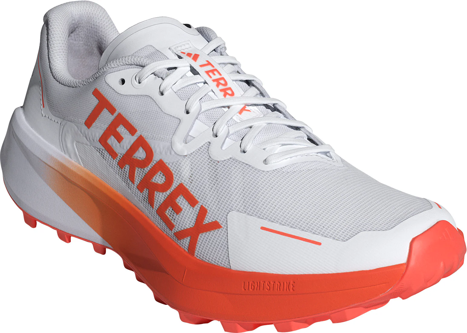 adidas Terrex Agravic 3 Mens Trail Running Shoes - White - Image 6