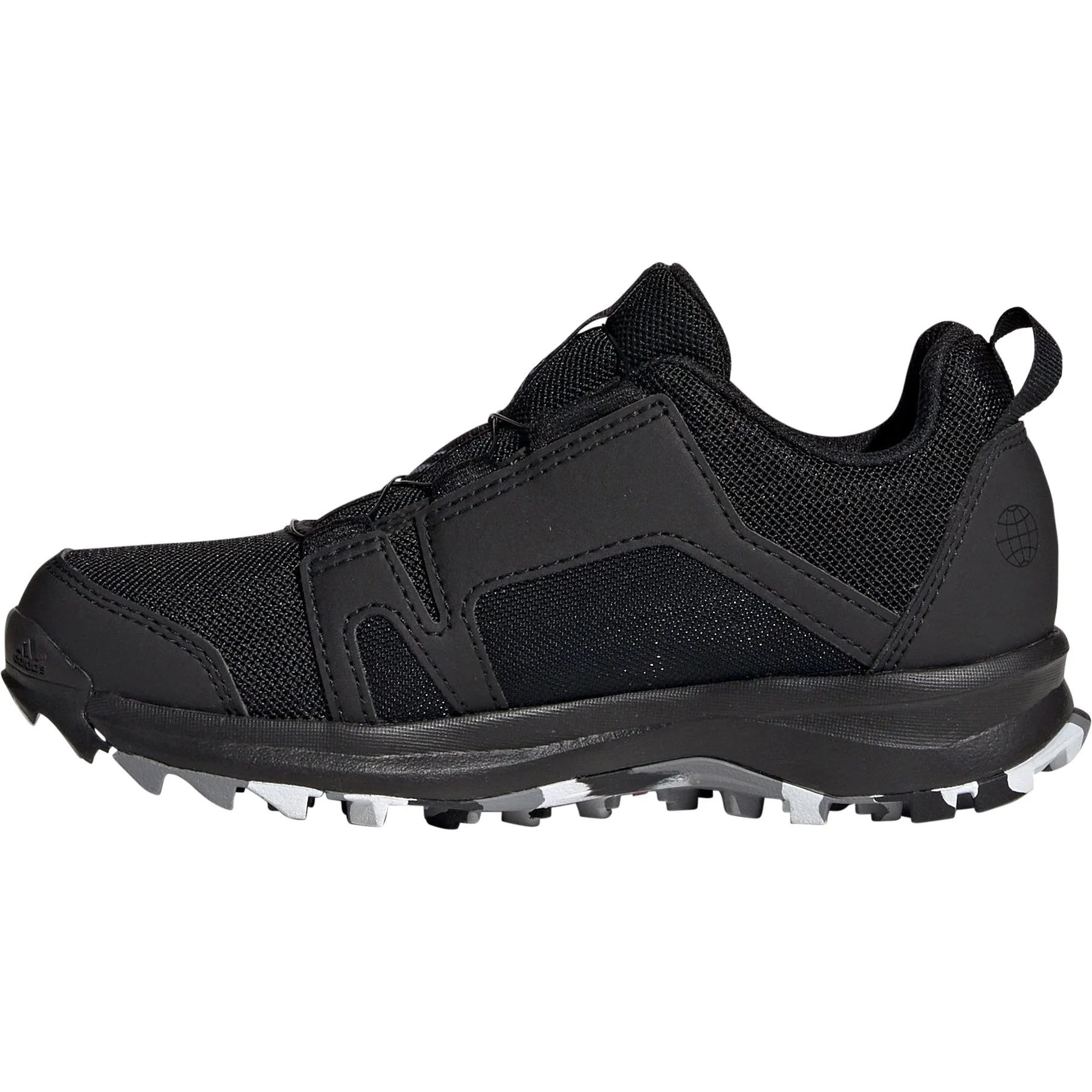 adidas Terrex Agravic BOA Junior Trail Running Shoes - Black - Image 3