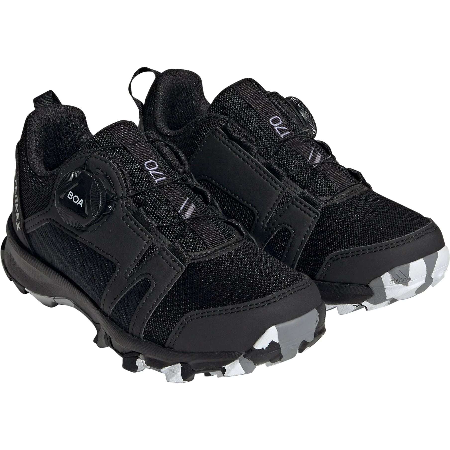 adidas Terrex Agravic BOA Junior Trail Running Shoes - Black - Image 6
