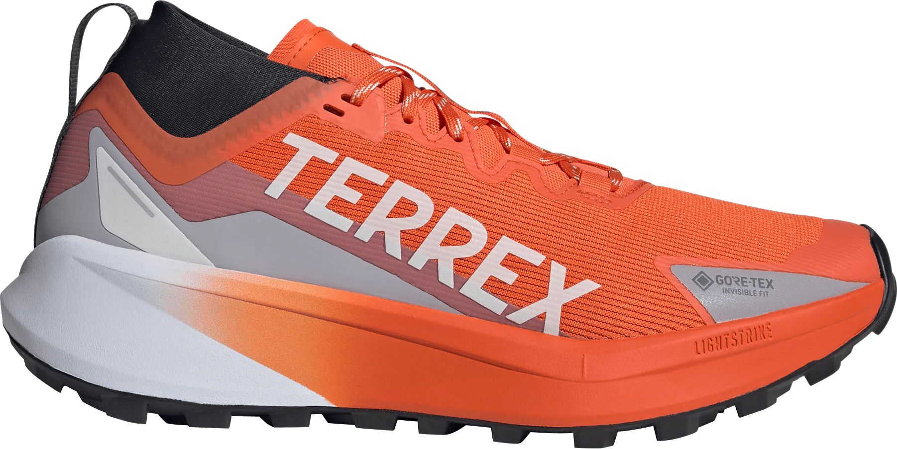 adidas Terrex Agravic GORE-TEX Mens Trail Running Shoes - Orange