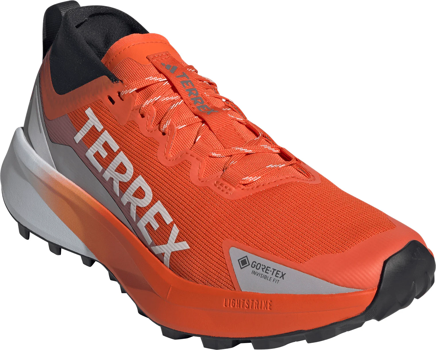 adidas Terrex Agravic GORE-TEX Mens Trail Running Shoes - Orange - Image 6