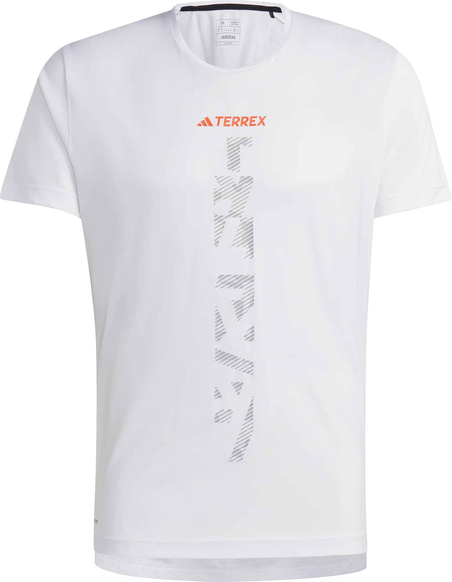adidas Terrex Agravic Short Sleeve Mens Running Top - White - Image 6