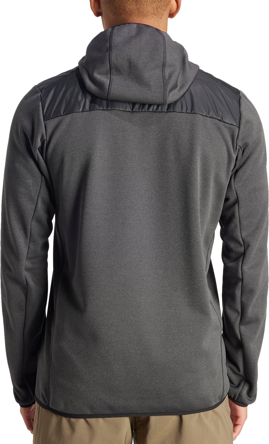 adidas Terrex Multi Hybrid Hooded Mens Insulated Jacket - Black - Image 2
