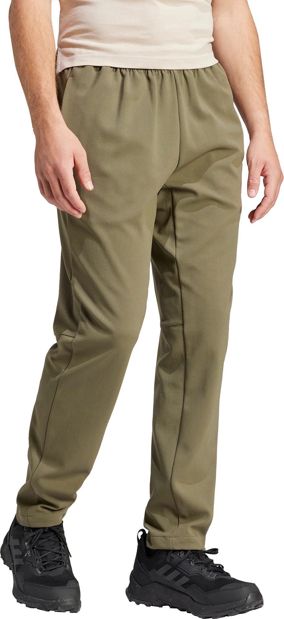 adidas Terrex Multi Knit Mens Walking Trousers - Green - Image 3