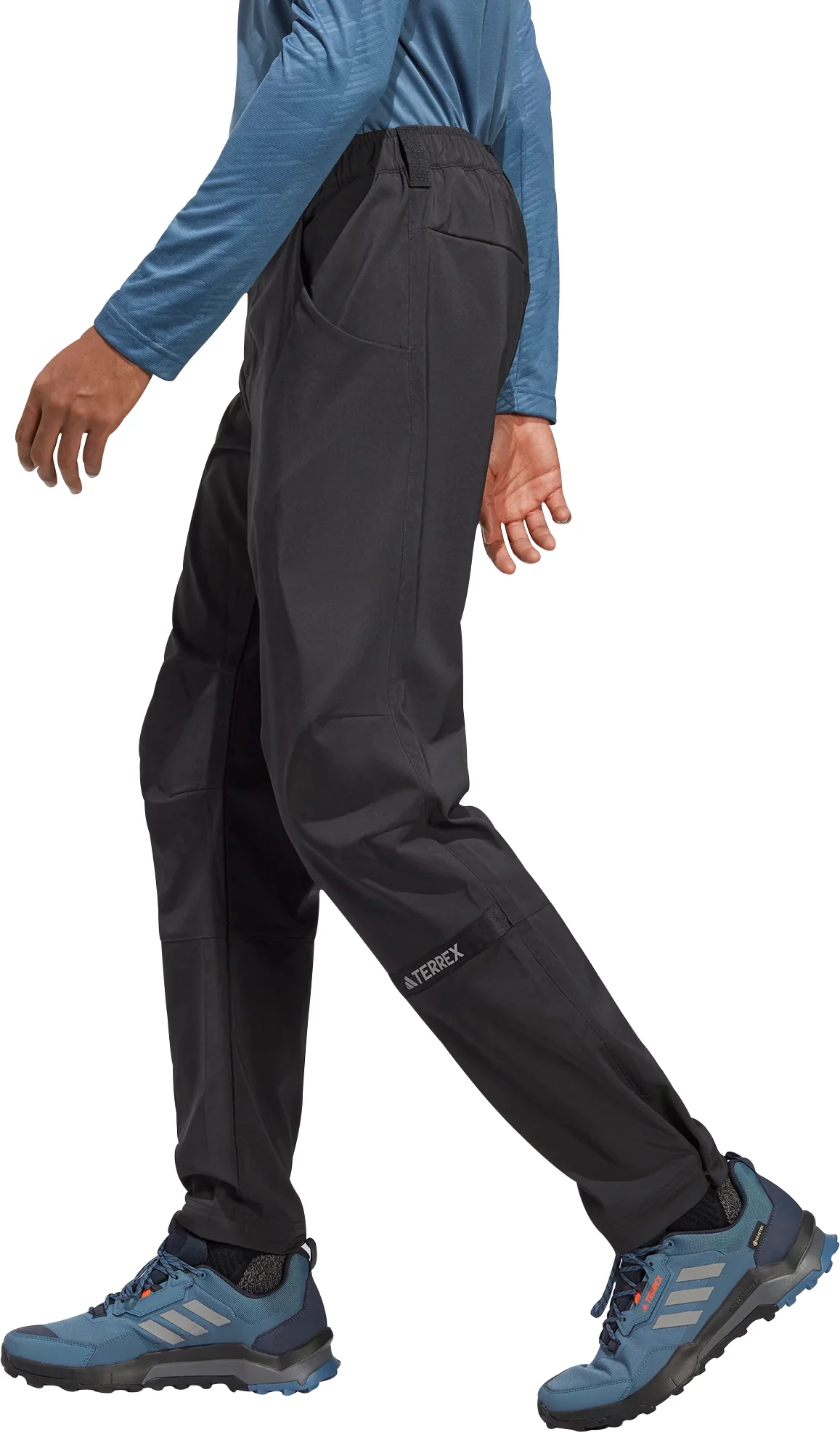 adidas Terrex Multi Woven Mens Walking Pants - Black - Image 3