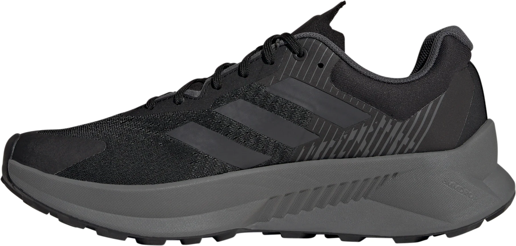 adidas Terrex Soulstride Flow GORE-TEX Mens Trail Running Shoes - Black - Image 3