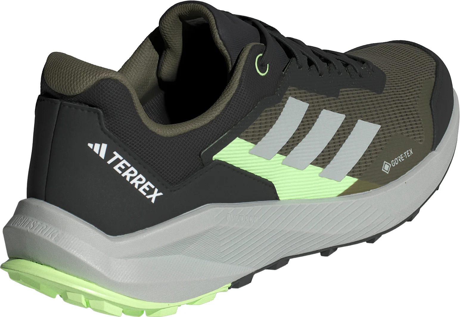 adidas Terrex Trail Rider GORE-TEX Mens Trail Running Shoes - Green - Image 5