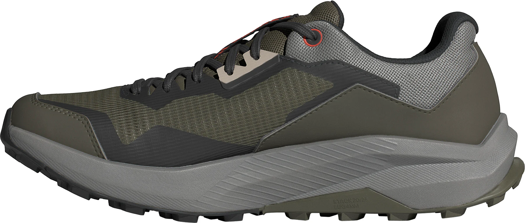 adidas Terrex Trail Rider Mens Trail Running Shoes - Green - Image 3