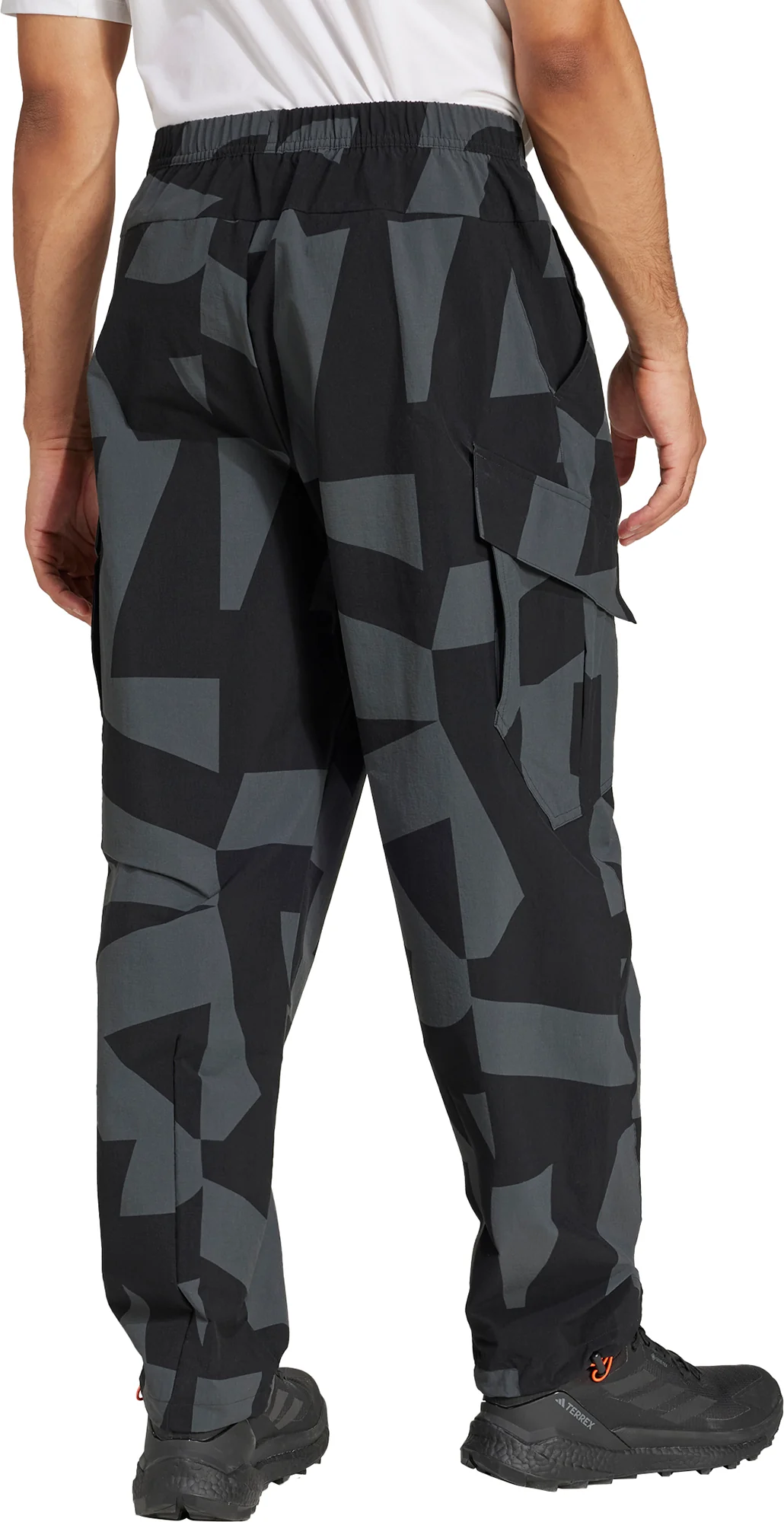 adidas Terrex Xploric Cargo Mens Walking Pants - Black - Image 2