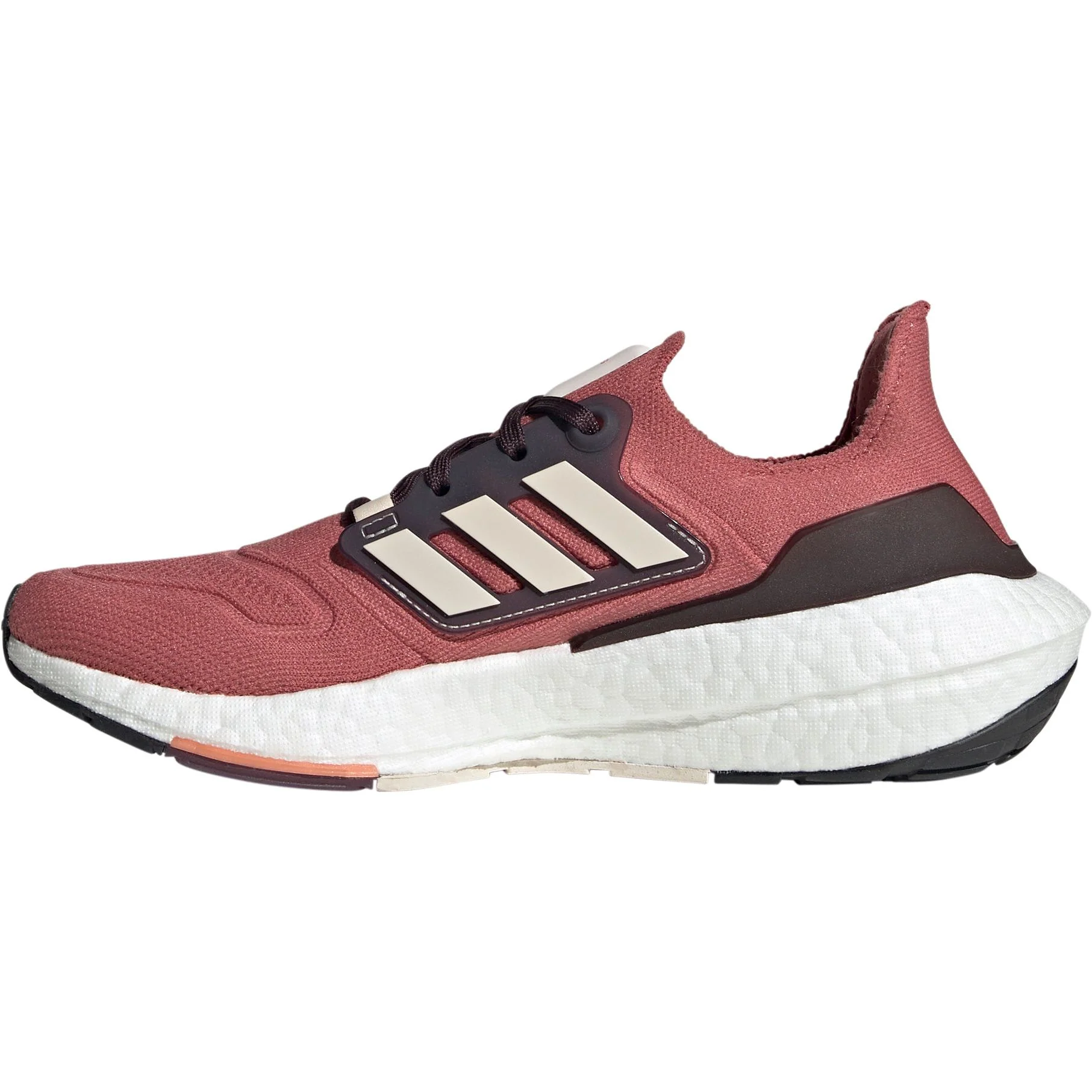 adidas Ultra Boost 22 Womens Running Shoes - Red - Image 3