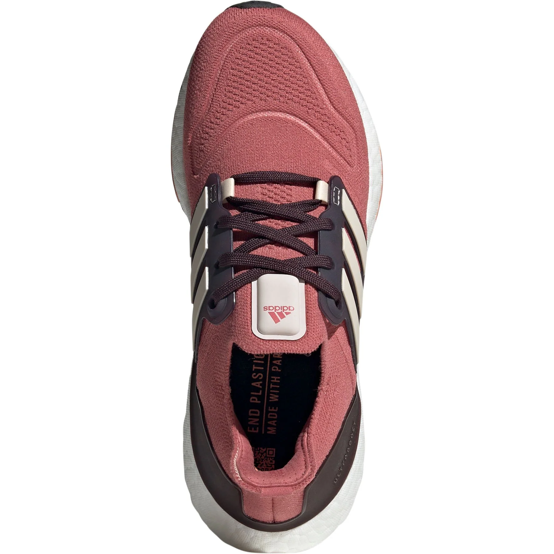 adidas Ultra Boost 22 Womens Running Shoes - Red - Image 4