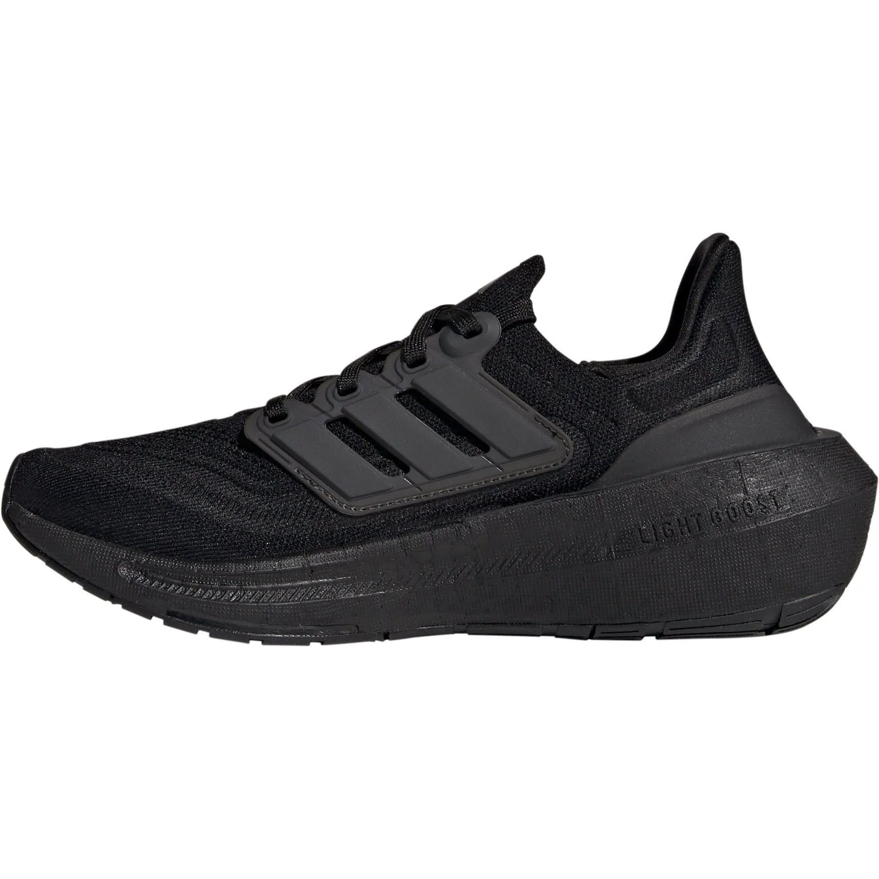 adidas Ultra Boost Light Womens Running Shoes - Black - Image 3