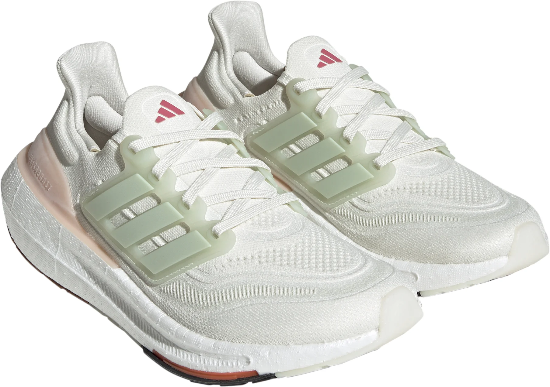 adidas Ultra Boost Light Womens Running Shoes - Green - Image 6