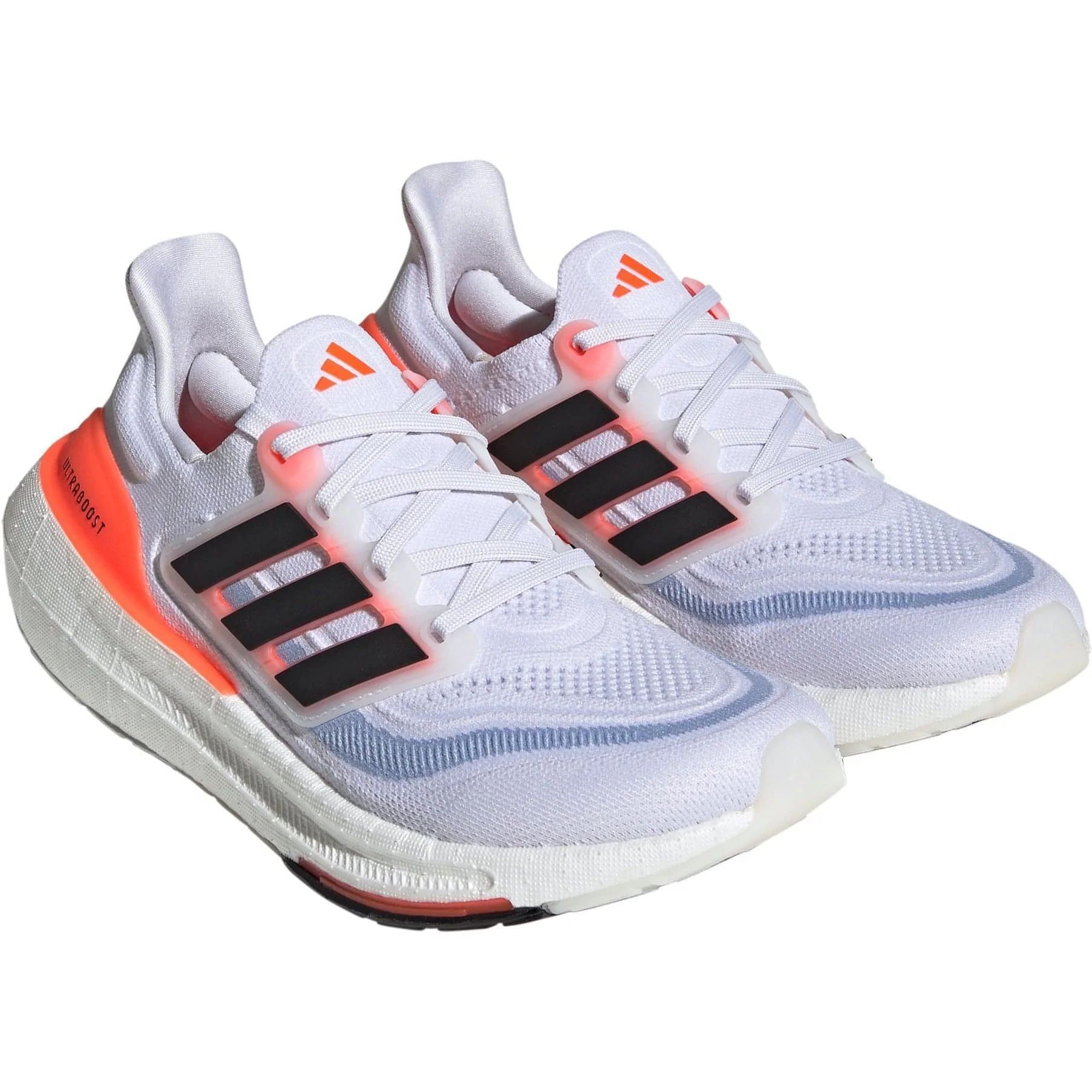 adidas Ultra Boost Light Womens Running Shoes - White - Image 6