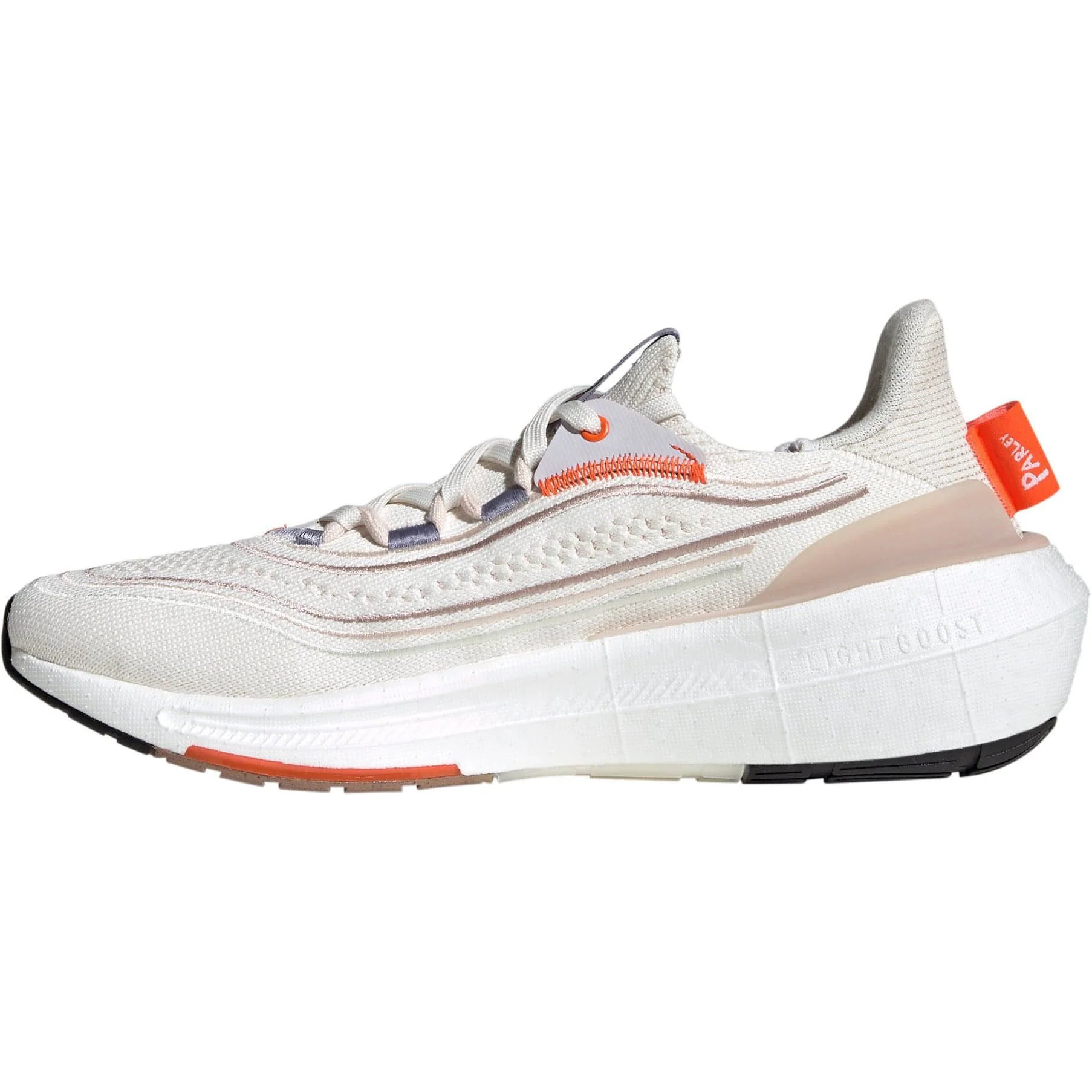 adidas Ultra Boost Light X Mens Running Shoes - White - Image 3