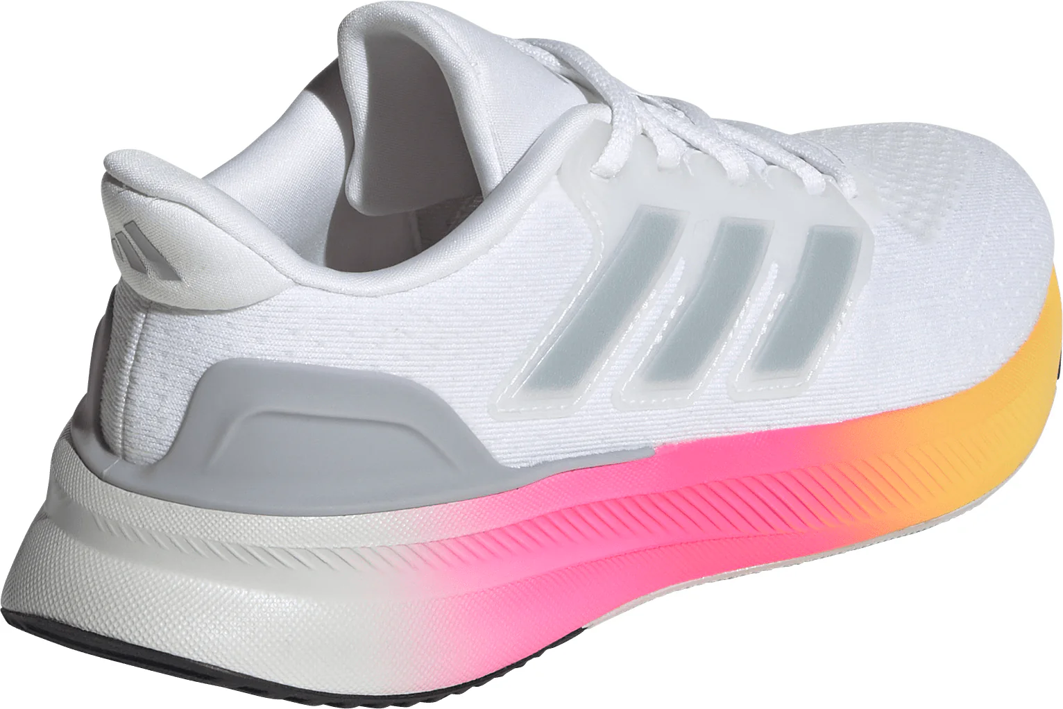 adidas UltraRun 5 Junior Running Shoes - White - Image 5