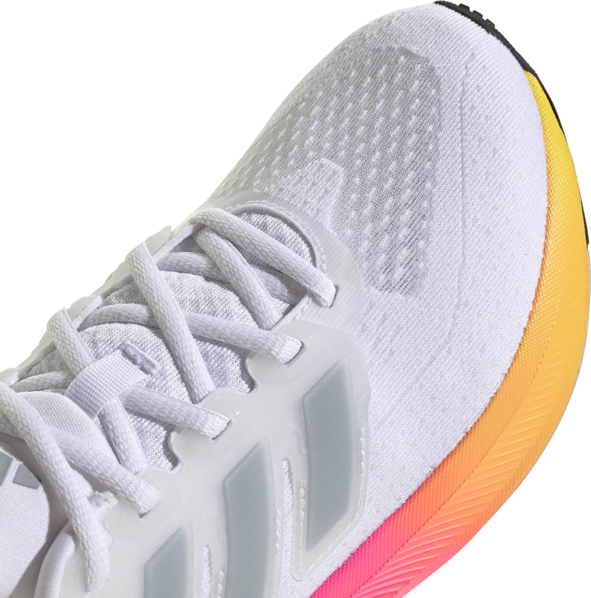 adidas UltraRun 5 Junior Running Shoes - White - Image 7