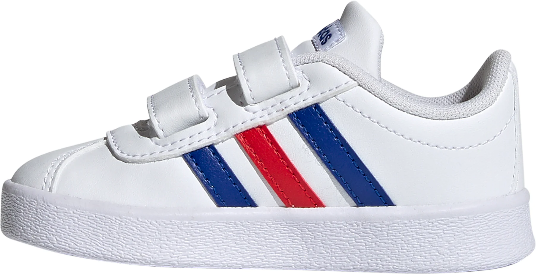 adidas VL Court 2 Infant Trainers - White - Image 3