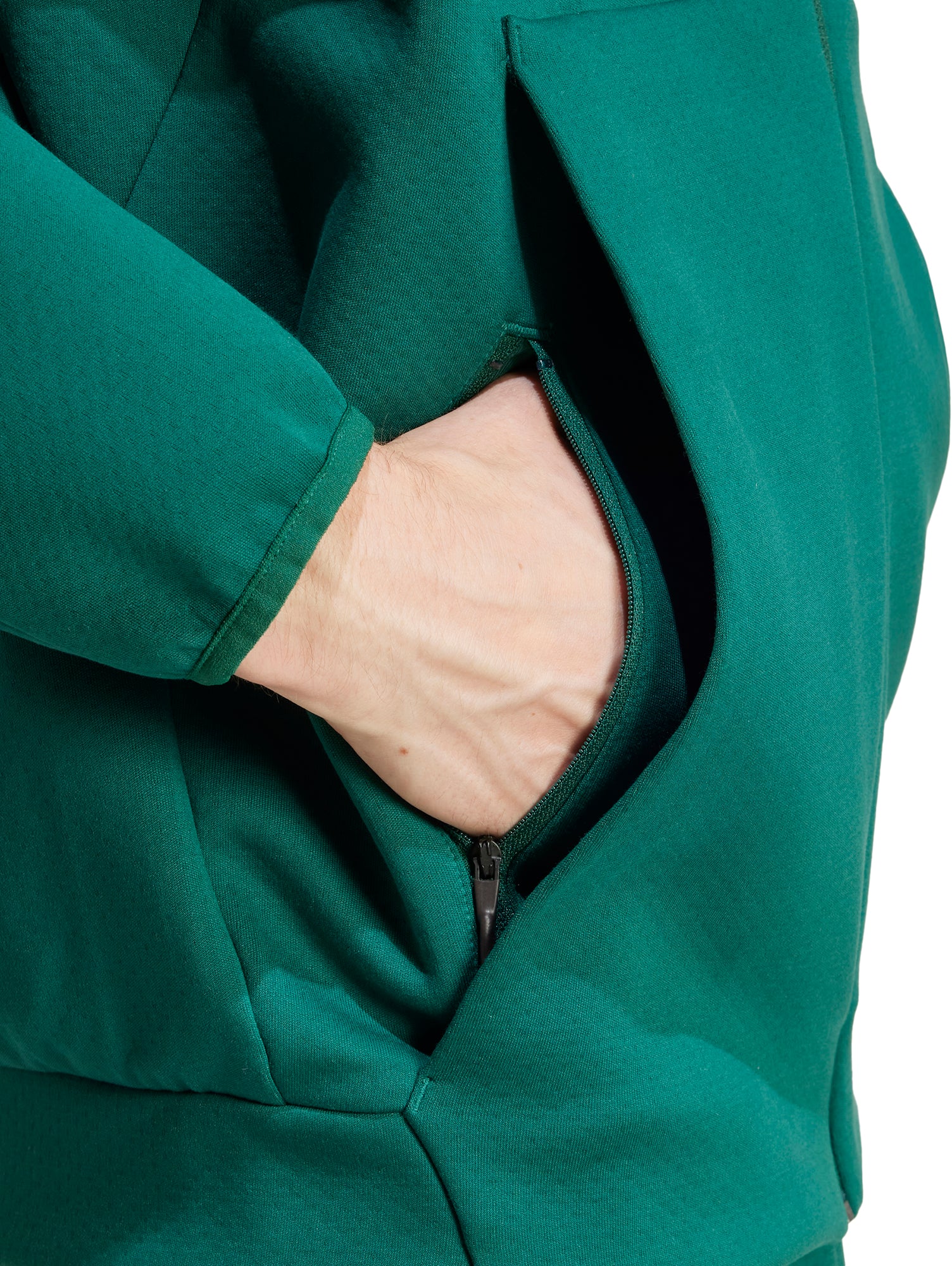 adidas Z.N.E Mens Training Track Jacket - Green - Image 4