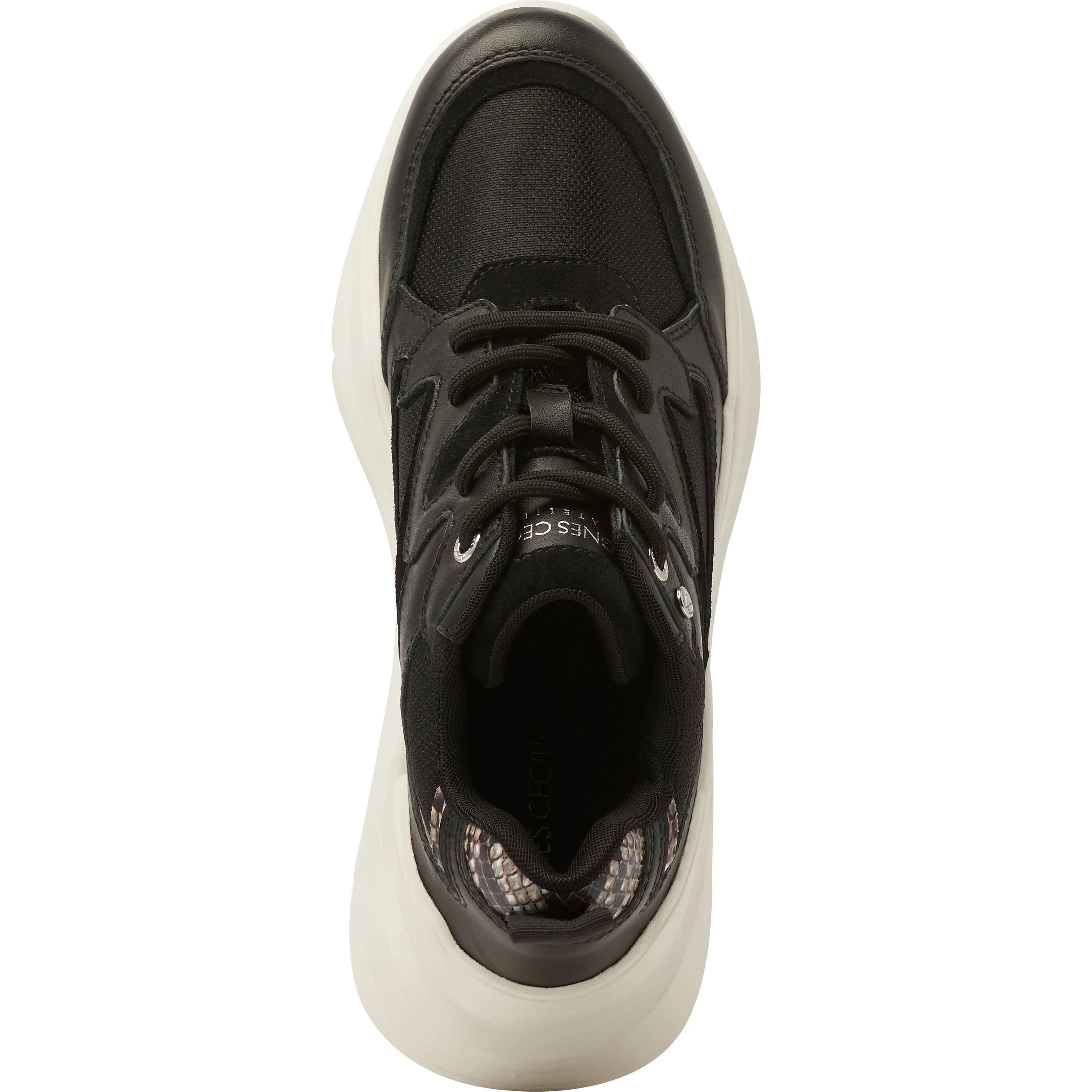 Agnes Cecilia Hellen Womens Trainers - Black - Image 3