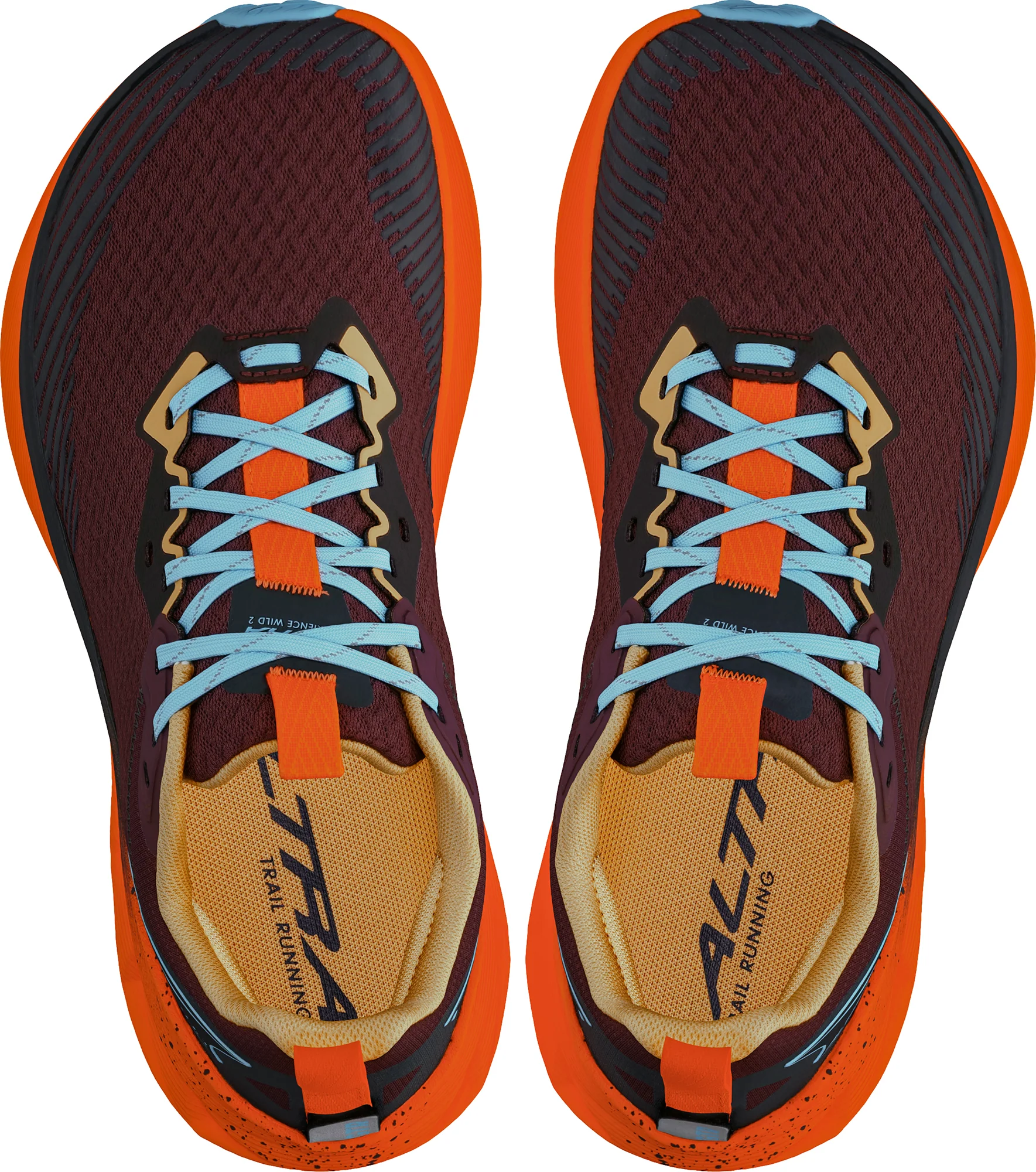 Altra Experience Wild 2 Womens Trail Running Shoes - Red - Image 4